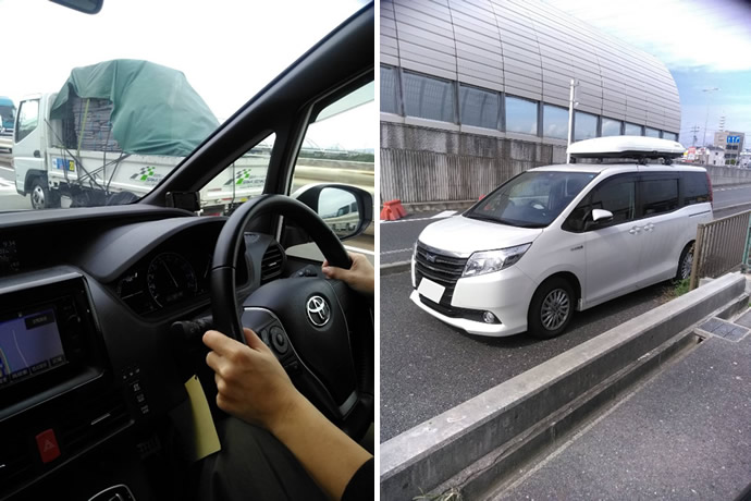 マイカー運転練習